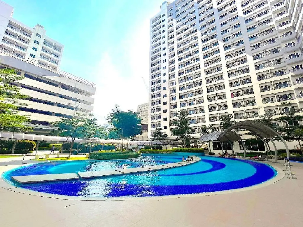 מנילה 1 Bedroom With Balcony Pool View And Wifi In Grace Residences דירה