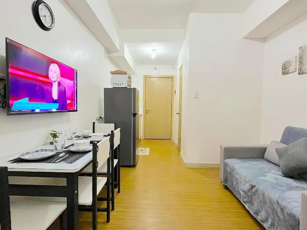 דירה מנילה 1 Bedroom With Balcony Pool View And Wifi In Grace Residences