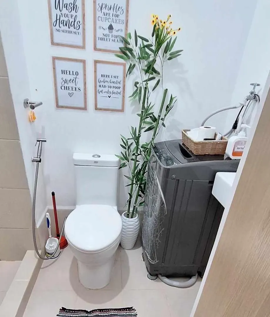 מנילה 1 Bedroom With Balcony Pool View And Wifi In Grace Residences דירה