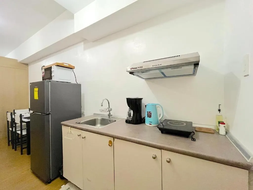 דירה מנילה 1 Bedroom With Balcony Pool View And Wifi In Grace Residences
